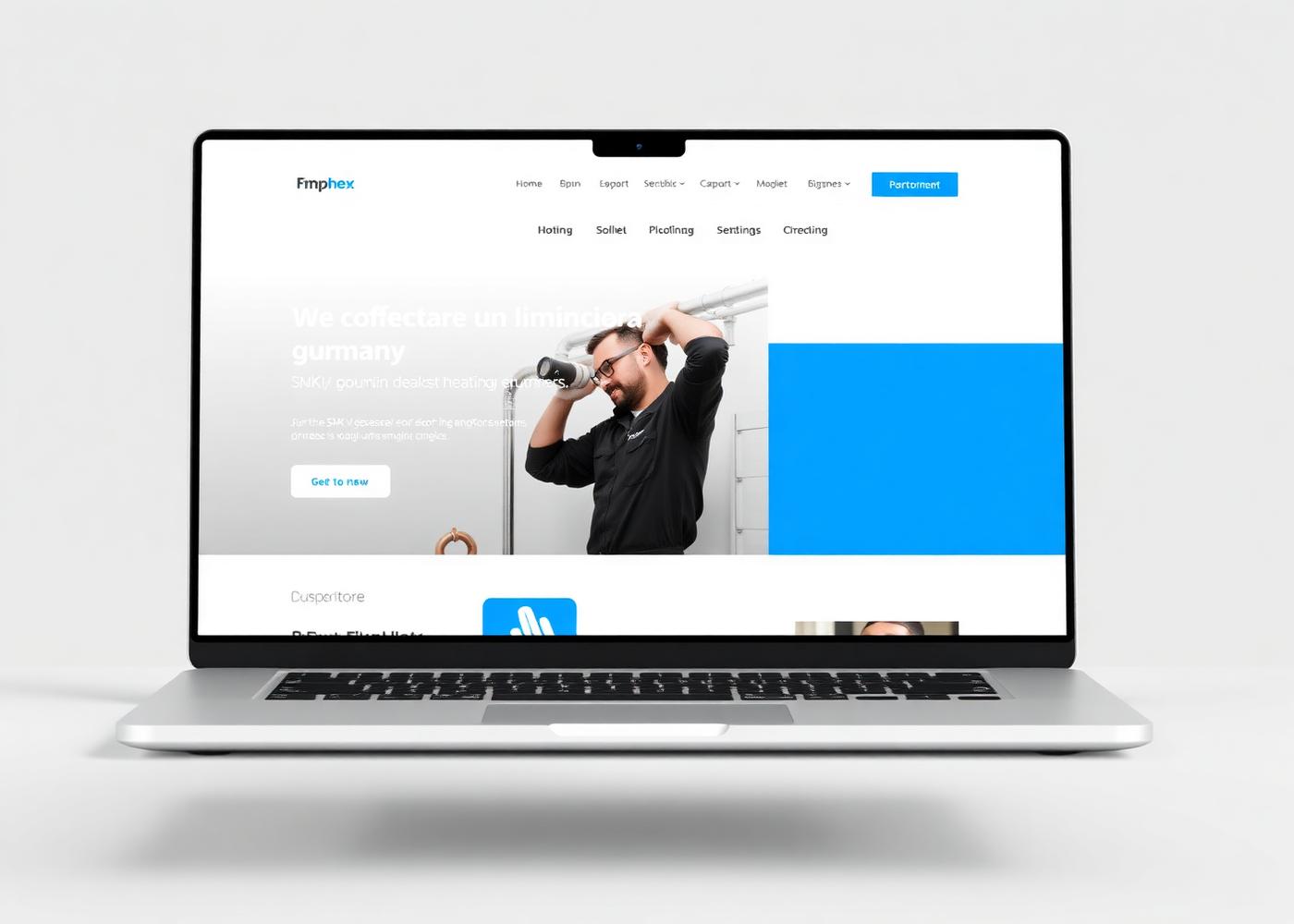 Beispielprojekt – Website für SHK